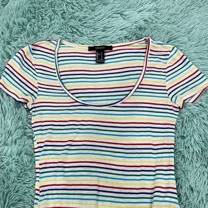 Forever 21 rainbow bodysuit